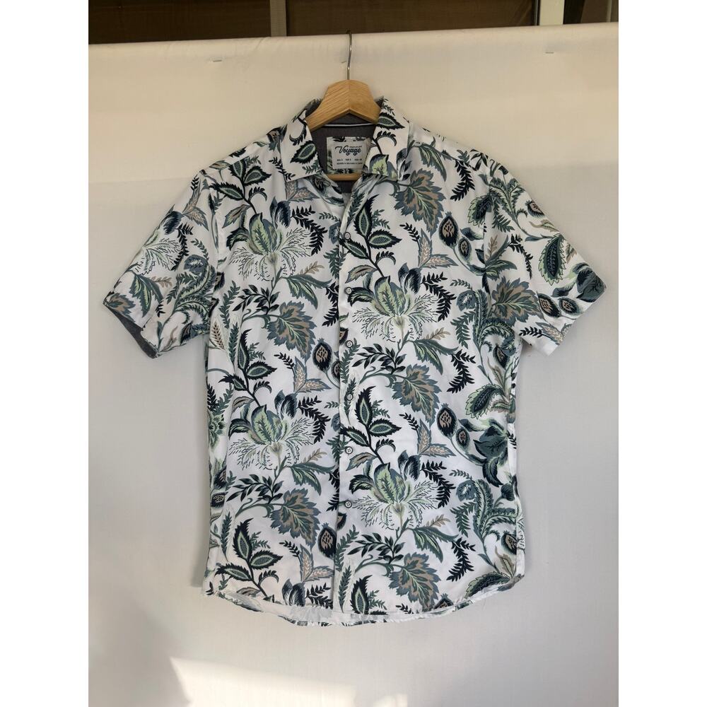 Craft & Flow Voyager Paisley Button Down- Size S‎